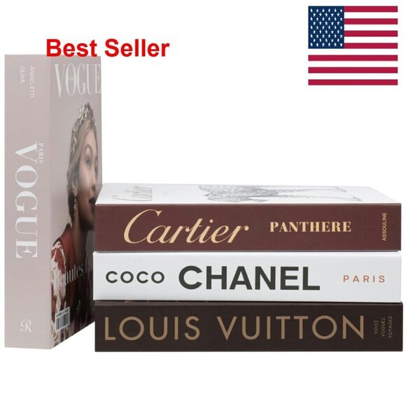 Other - Faux Decorative Books Modern Minimalist Luxury Home Decor Display Set